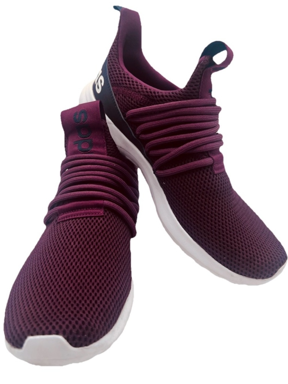 Adidas Cloudfoam Lite Racer Adapt 4.0 Mens Sz 10 Burgundy GY6018 Slip On Sneaker